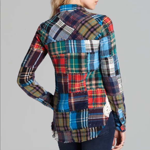 F r e e  P e o p l e • Plaid tunic - Picture 2 of 8